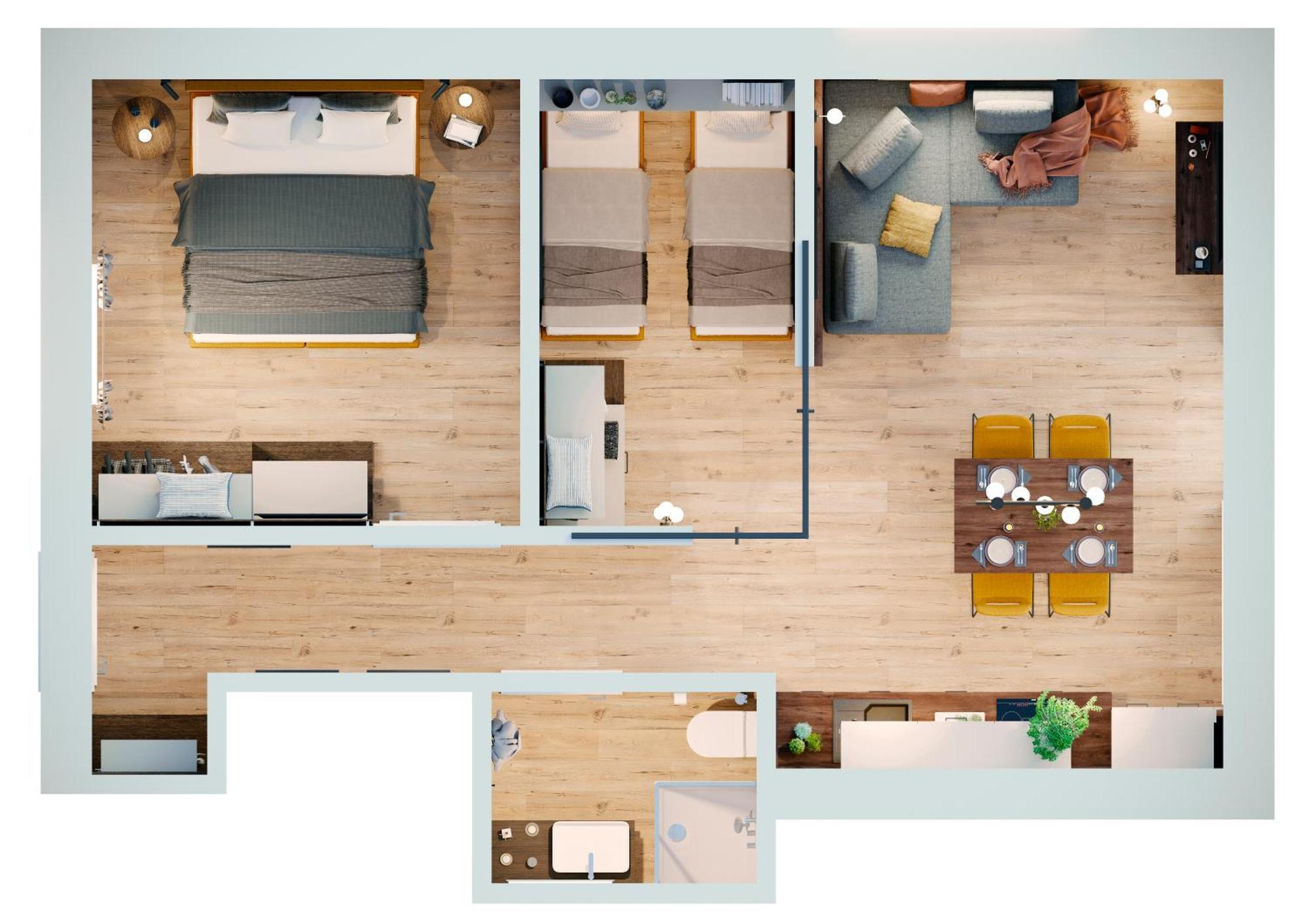 Appartements Panorama Fiè Eksteriør bilde